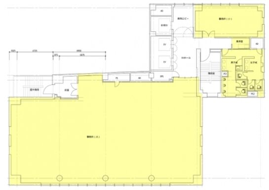ヒューリック銀座三丁目ビル 6階 平面図