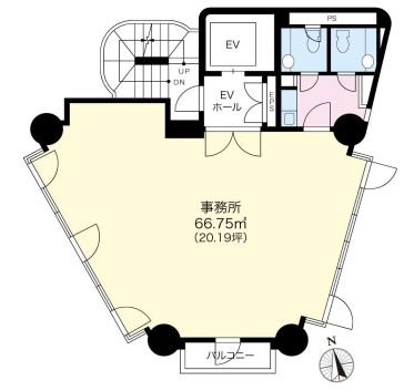 VORT麻布十番 7階 平面図
