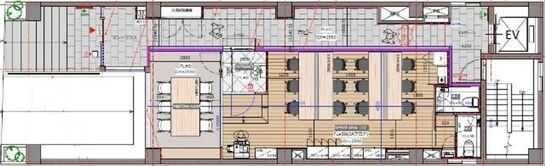 TQ神田猿楽町（旧：神田猿楽町スクエア） 2階 平面図