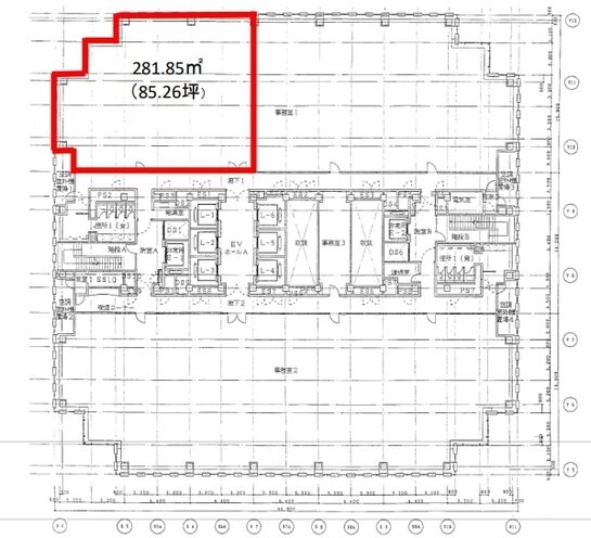 ハーモニータワー 4階 平面図