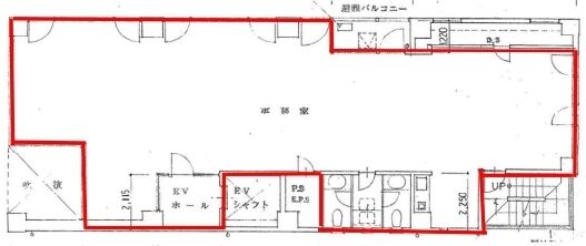 大手町NSビル 2階 平面図
