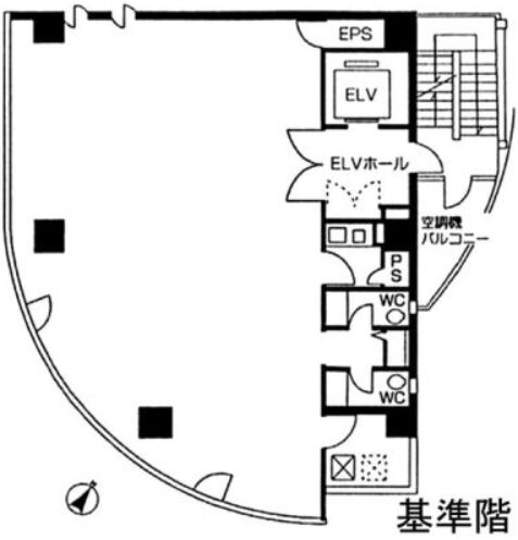 サワダビル 7階 平面図