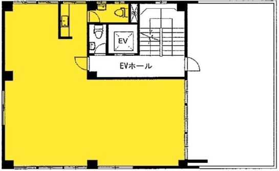 楽ビル（旧：河村ビル） 5階 平面図