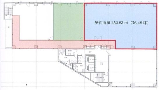 虎ノ門桜ビル 6階③ 平面図
