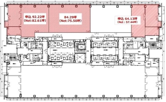 トレードピアお台場 16階南 平面図