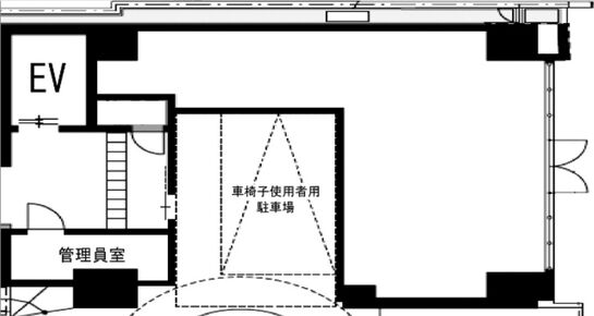 プラウドフラット日本橋馬喰町 1階 平面図