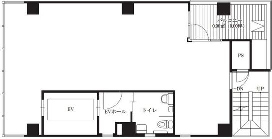 A*G門前仲町 7階 平面図