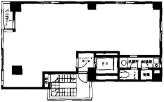吉田ビル（平河町） 4階 平面図