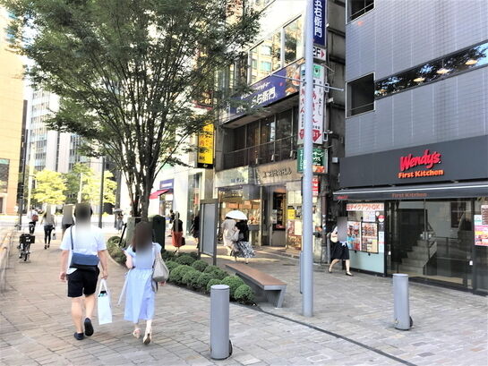 ビル周辺風景③