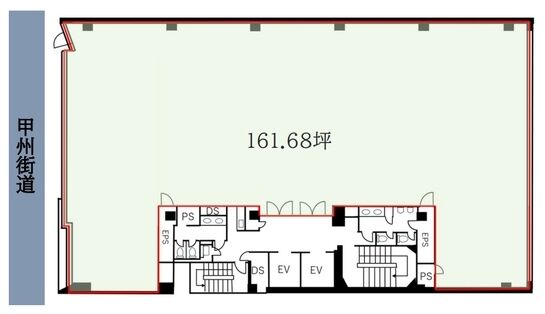 ラウンドクロス新宿 5階 平面図