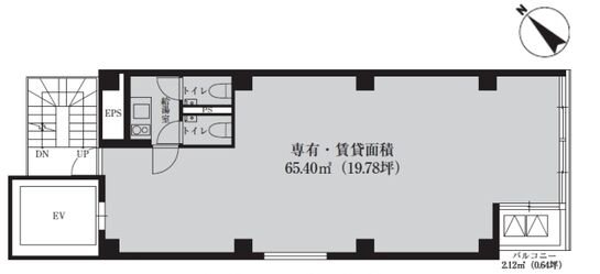 VORT銀座イーストⅢ 5階 平面図