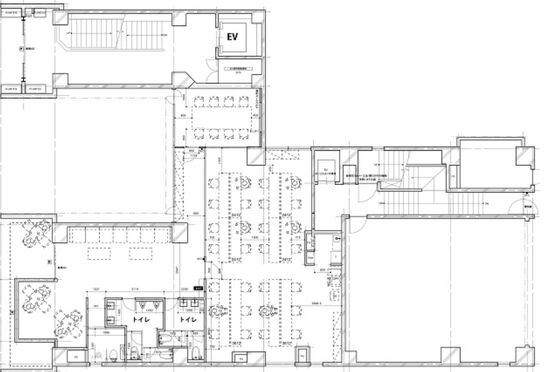 Uni-works新宿御苑(旧:第3タケビル) 1階 平面図