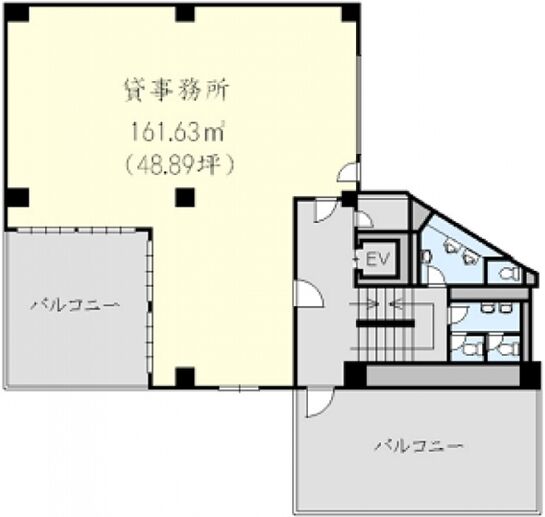 山の手ビル東館 11階 平面図