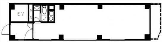 日本橋大伝馬町ビル 2階 平面図