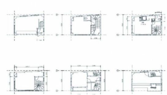 RINGOビル 1階～6階 平面図