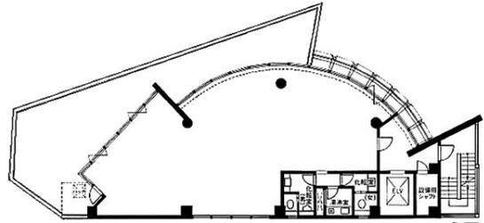 飯田橋リープレックス ビズ 6階 平面図