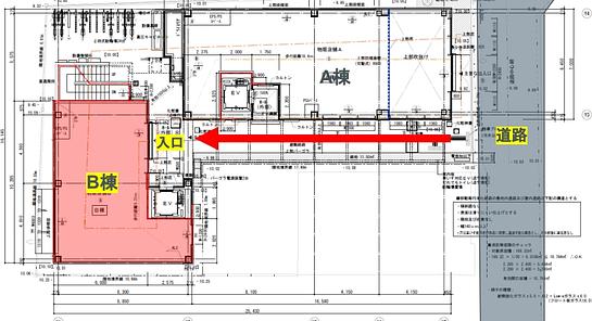 FPG links OMOTESANDO（旧：HIBICA表参道） 地下1階 平面図