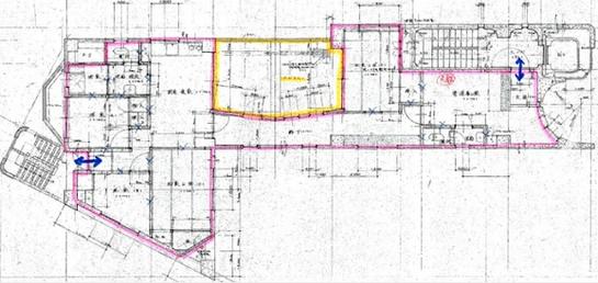 ウナカミビル 7階 平面図