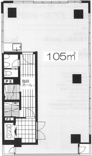 野澤ビル 3階 平面図
