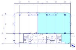 江戸見坂森ビル 5階 平面図