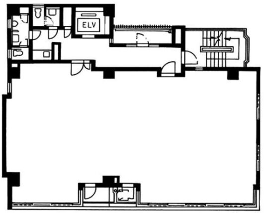 第2鈴丸ビル 2階 平面図