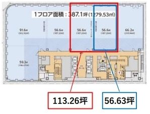八重洲ダイビル 8階 平面図