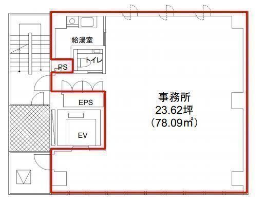 クローバー青山・ONE 8階 平面図