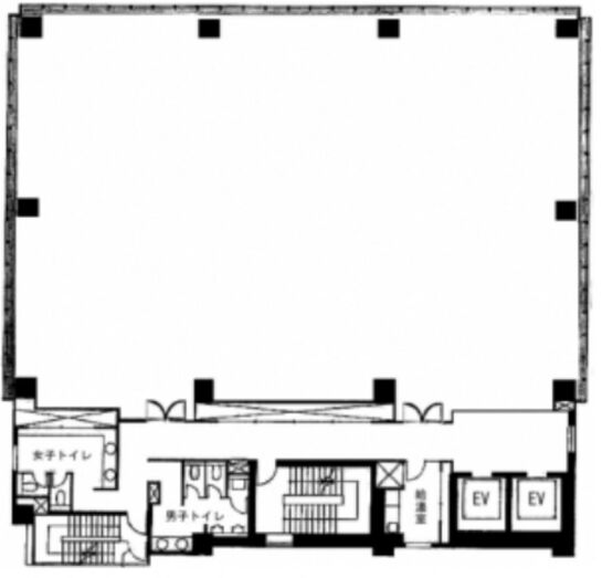 KR Ginza Ⅱ（旧：東急銀座二丁目ビル） 7階 平面図