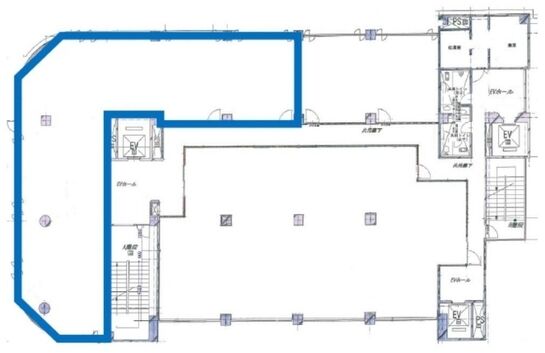 サンライズ東陽ビル 3階A 平面図