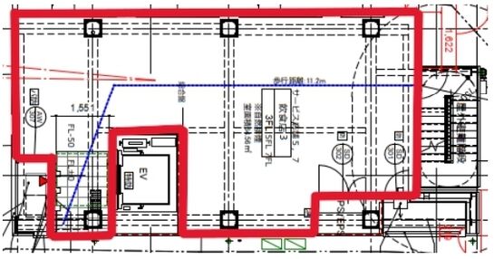 ACN三軒茶屋ビル 5階 平面図