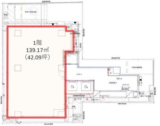 （仮称）SK-K神田駿河台計画 1階 平面図