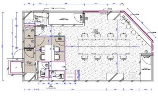 ノア大手町 9階 平面図