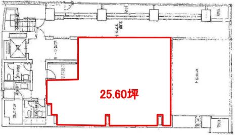 COI平河町ビル 1階 平面図