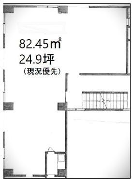 第6高輪ビル 3階302 平面図