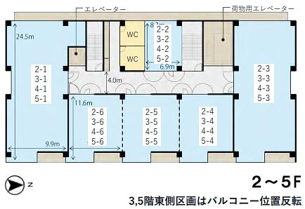 （仮称）INNOVATION VILLAGE HANEDA ASAHI 工場アパート 4階 平面図