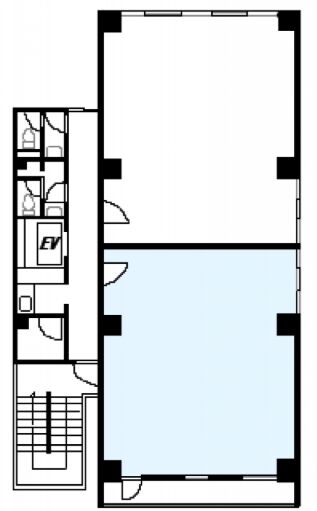 芝松下ビル 3階B 平面図