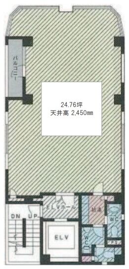 第32荒井ビル（九段南センタービル） 10階 平面図