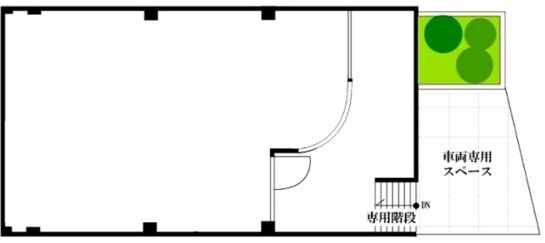 赤須ビル 半地下1階 平面図