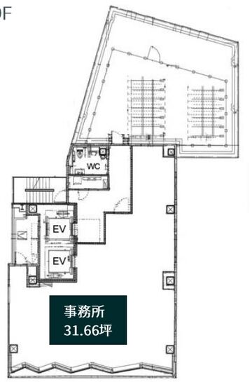 （仮称）大田区大森北PJ 9階 平面図