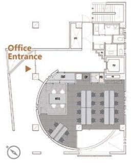 GUILD 恵比寿南（恵比寿南トーセイビル） 1階 平面図
