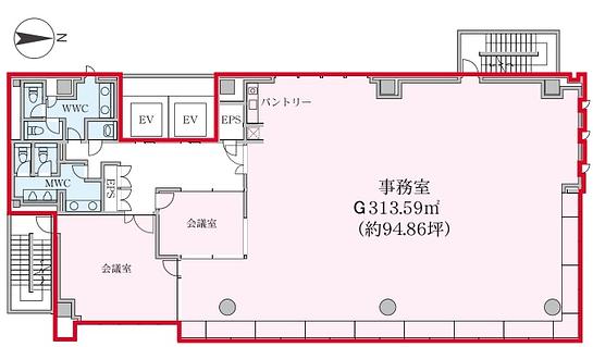 CIRCLES with 島津山（旧：島津山PREX） 7階 平面図