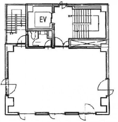リベラ岩本町 9階 平面図