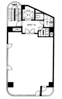 第2昭和ビル 4階 平面図