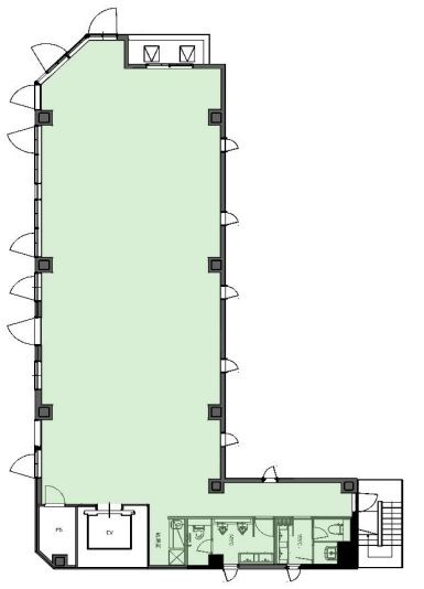 医事新報水道橋ビル 3階 平面図
