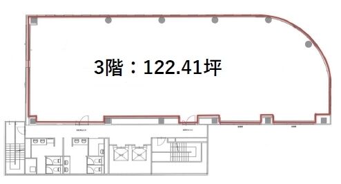 FORECAST亀戸(旧:亀戸アイマークビル) 3階 平面図