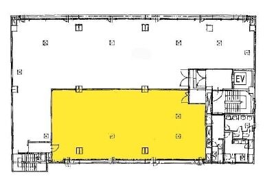 第二高取ビル 3階302号室 平面図