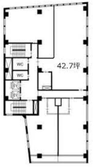 西脇ビル 6階 平面図
