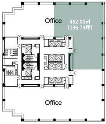 アルカセントラル 16階 平面図