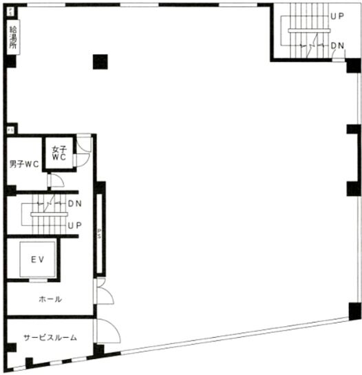 カントー第二別館 7階 平面図