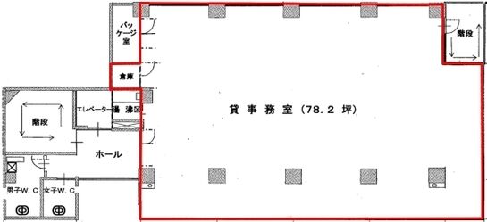 近源ビル 2階 平面図